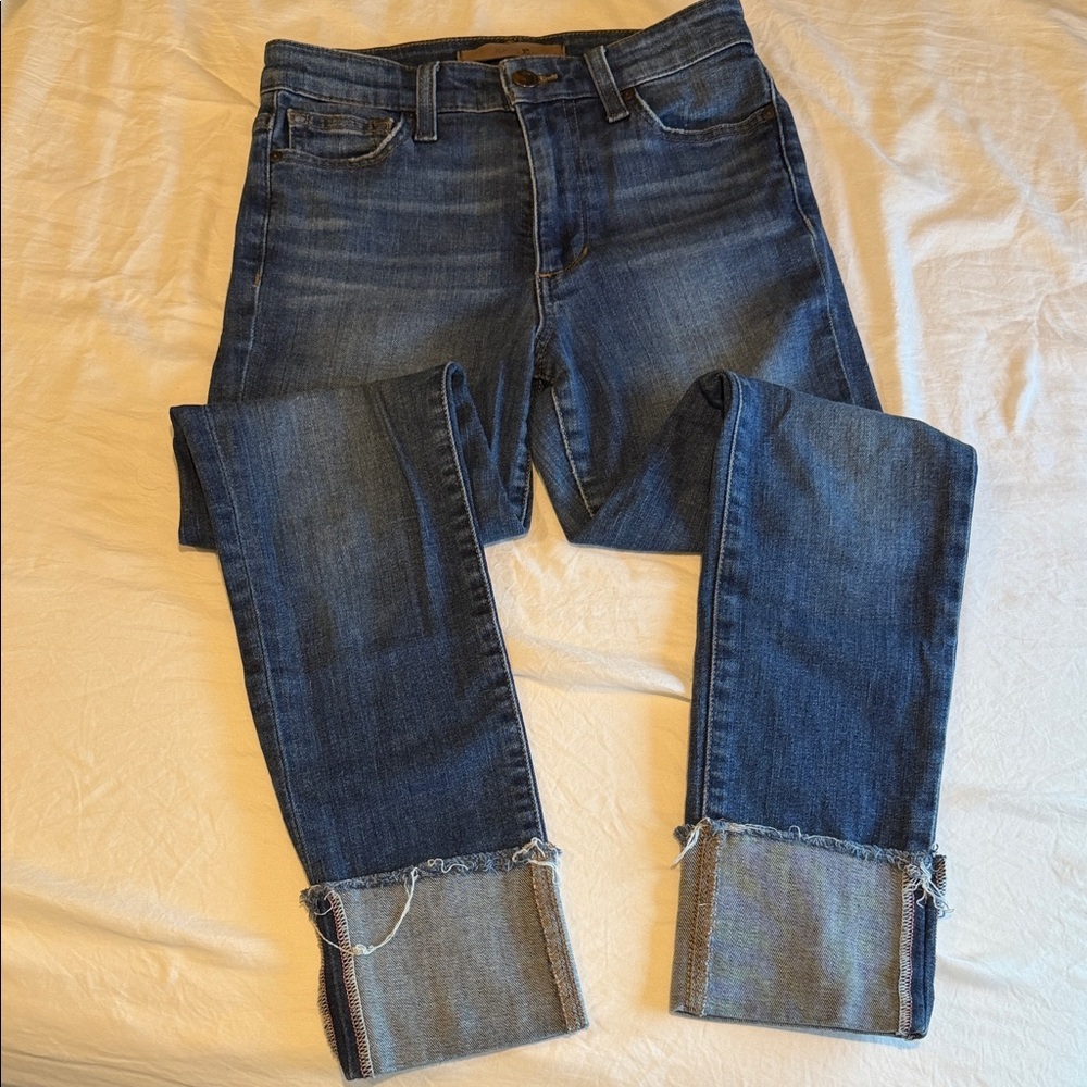 Joe's Jeans Women's Cropped Ankle Jeans - Dark Blue